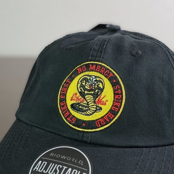 Cobra Kai Official Licensed Dad Hat Cap Black New - Picture 4 of 9